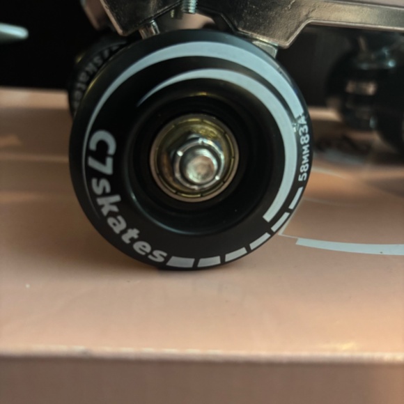 C7 Roller Skates UO Exclusive Checkerboard Premium Quad Roller Skate NIB C Seven - Picture 7 of 16